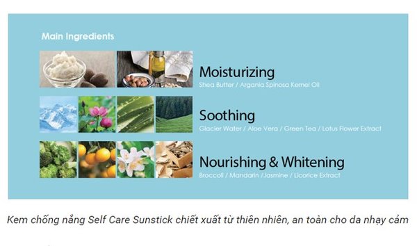 review kem chống nắng self care sunstick, kem chống nắng self care sunstick có tốt không, đánh giá kem chống nắng self care sunstick